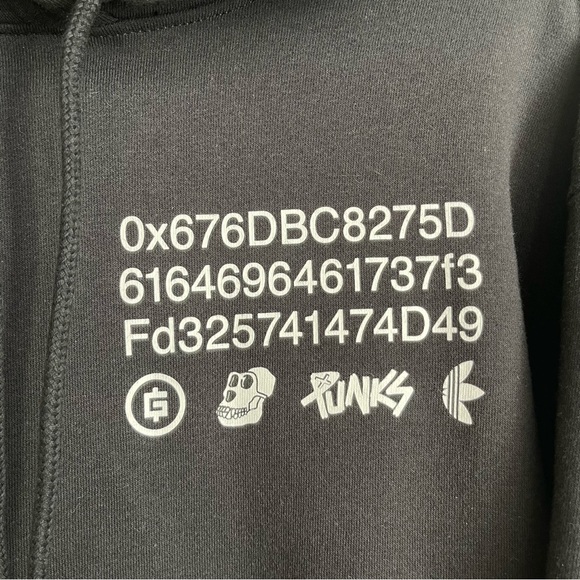 Adidas Originals Bored Ape Yacht Club Crypto Punks Hoodie - Picture 7 of 7